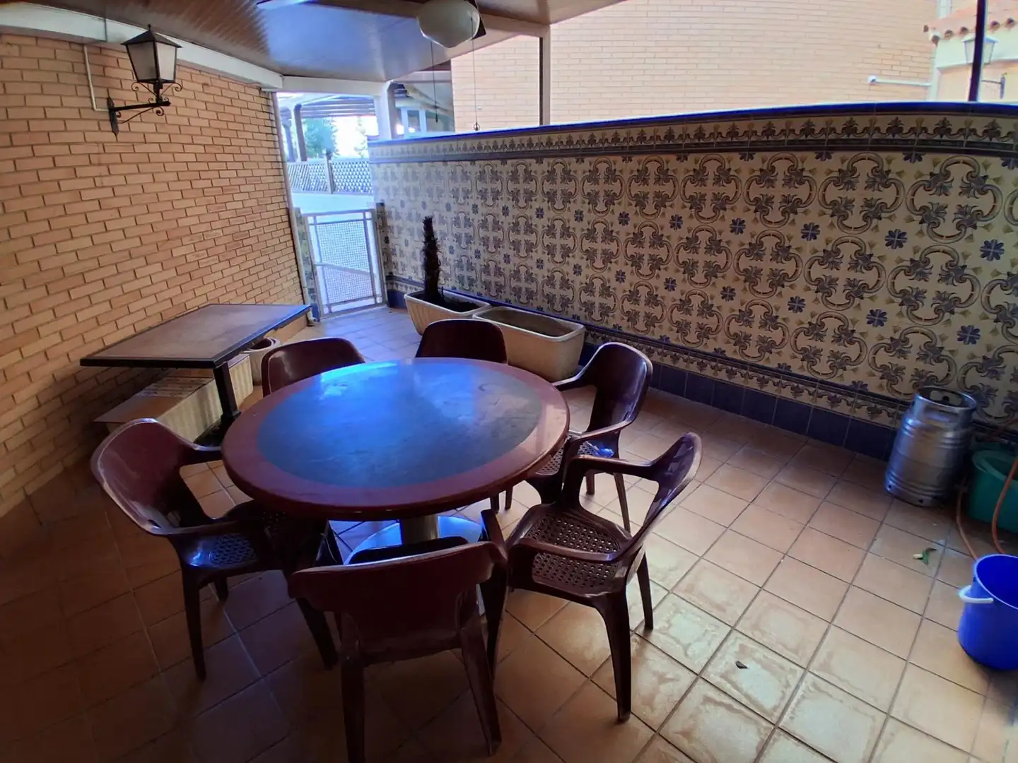 Terraza de Casa adosada en venta en Albacete con Aire acondicionado, Calefacción y Jardín privado