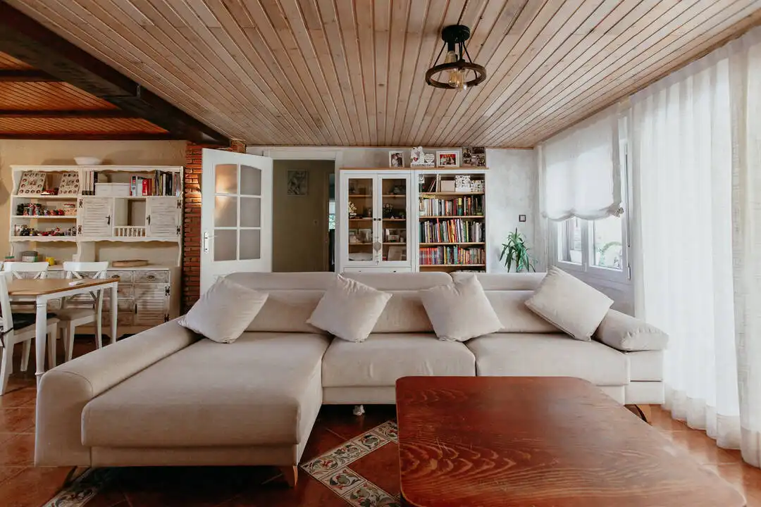 Sala de estar de Casa o chalet en venta en Lupiñén-Ortilla con Aire acondicionado, Calefacción y Jardín privado