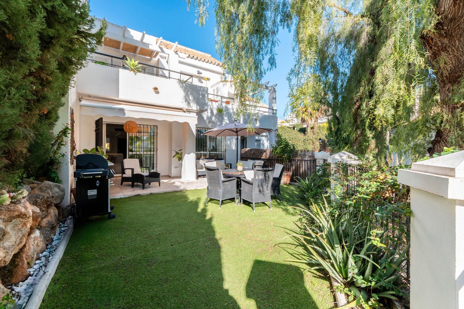 Jardín de Apartamento en venta en Marbella con Jardín privado, Terraza y Amueblado