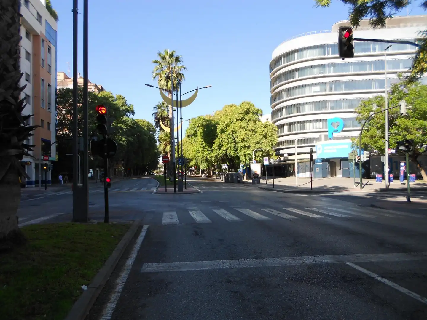 Außenansicht von Geschaftsraum zur Miete in Murcia mit Klimaanlage