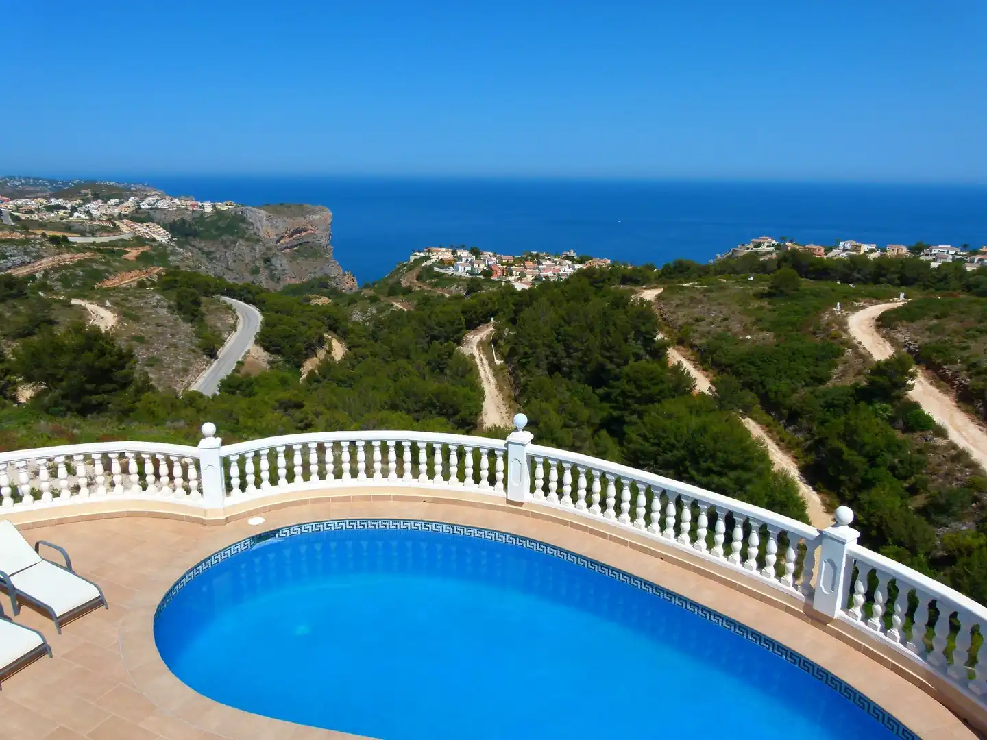 Exterior view of Houses for sale in Jávea / Xàbia  with Private garden and Swimming Pool