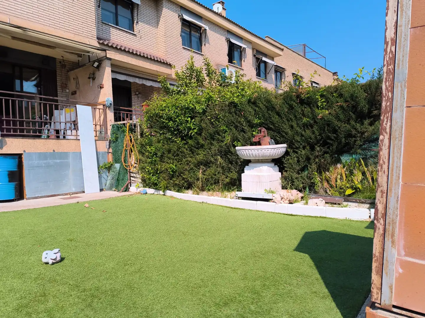 Jardí de Casa adosada en venda en Utebo amb Aire condicionat, Calefacció i Jardí privat