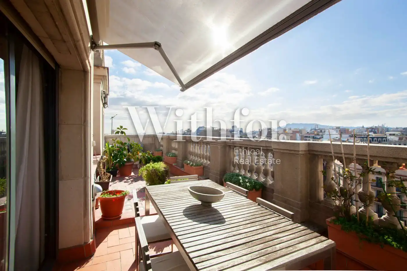 Terraza de Ático en venta en Barcelona con Aire acondicionado, Calefacción y Parquet