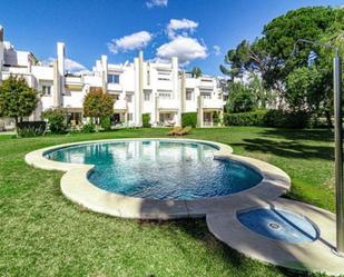 Jardí de Casa adosada de lloguer en Marbella amb Aire condicionat, Jardí privat i Terrassa