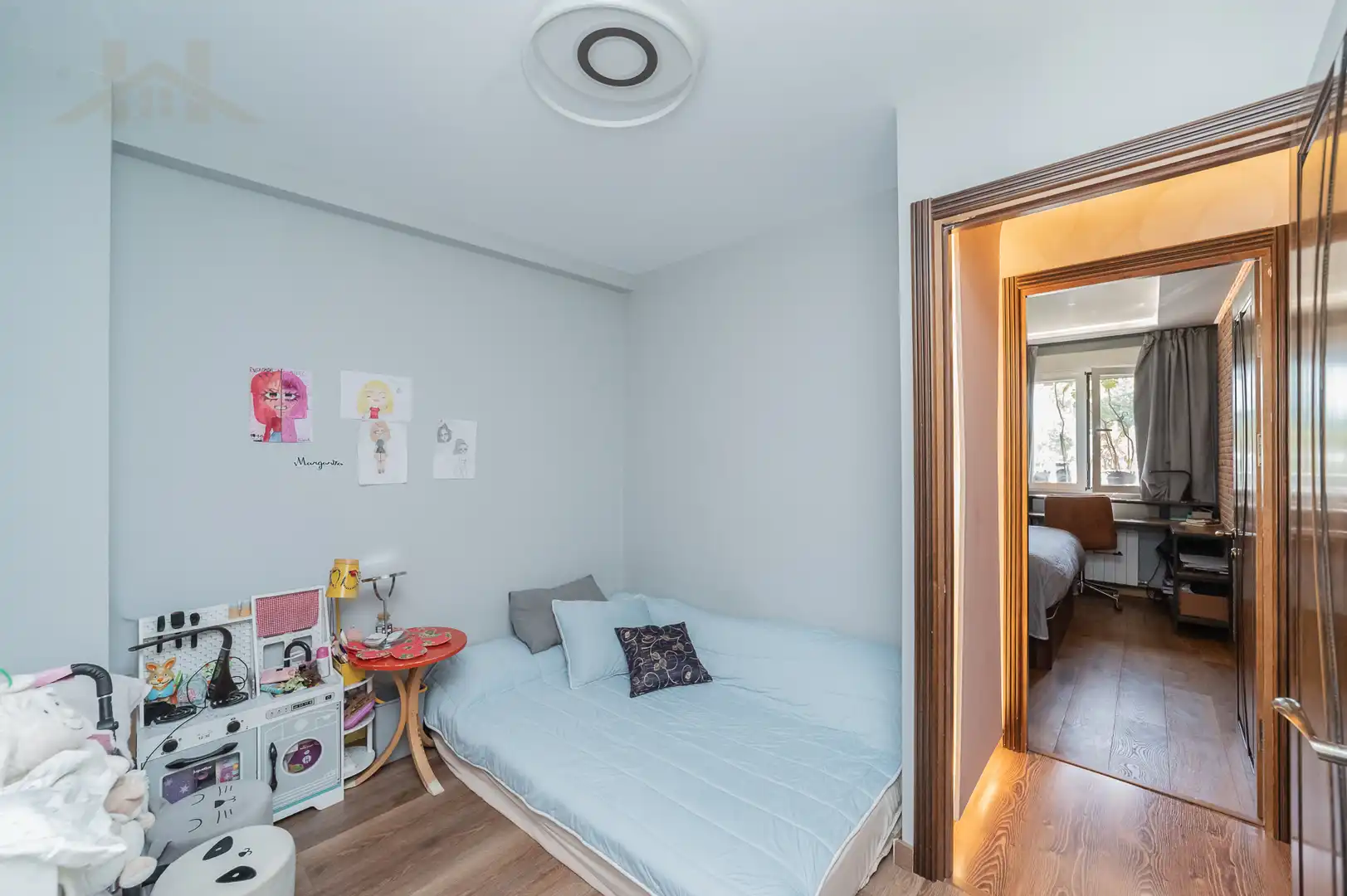 Bedroom of Flat for sale in Fuenlabrada  with Air Conditioner, Heating and Furnished