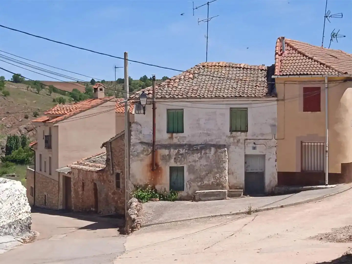 Vista exterior de Planta baixa en venda en Honrubia de la Cuesta