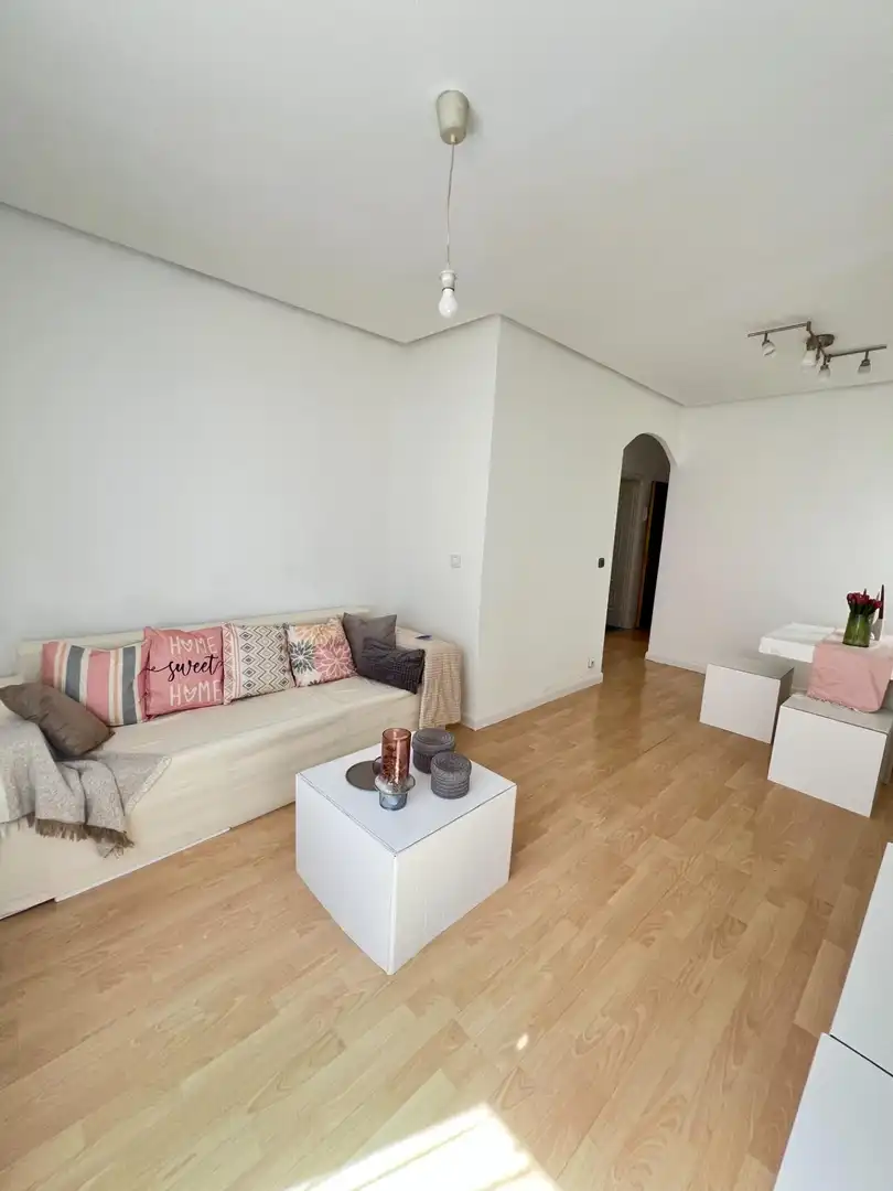 Sala d'estar de Apartament de lloguer en Madrid amb Aire condicionat i Calefacció