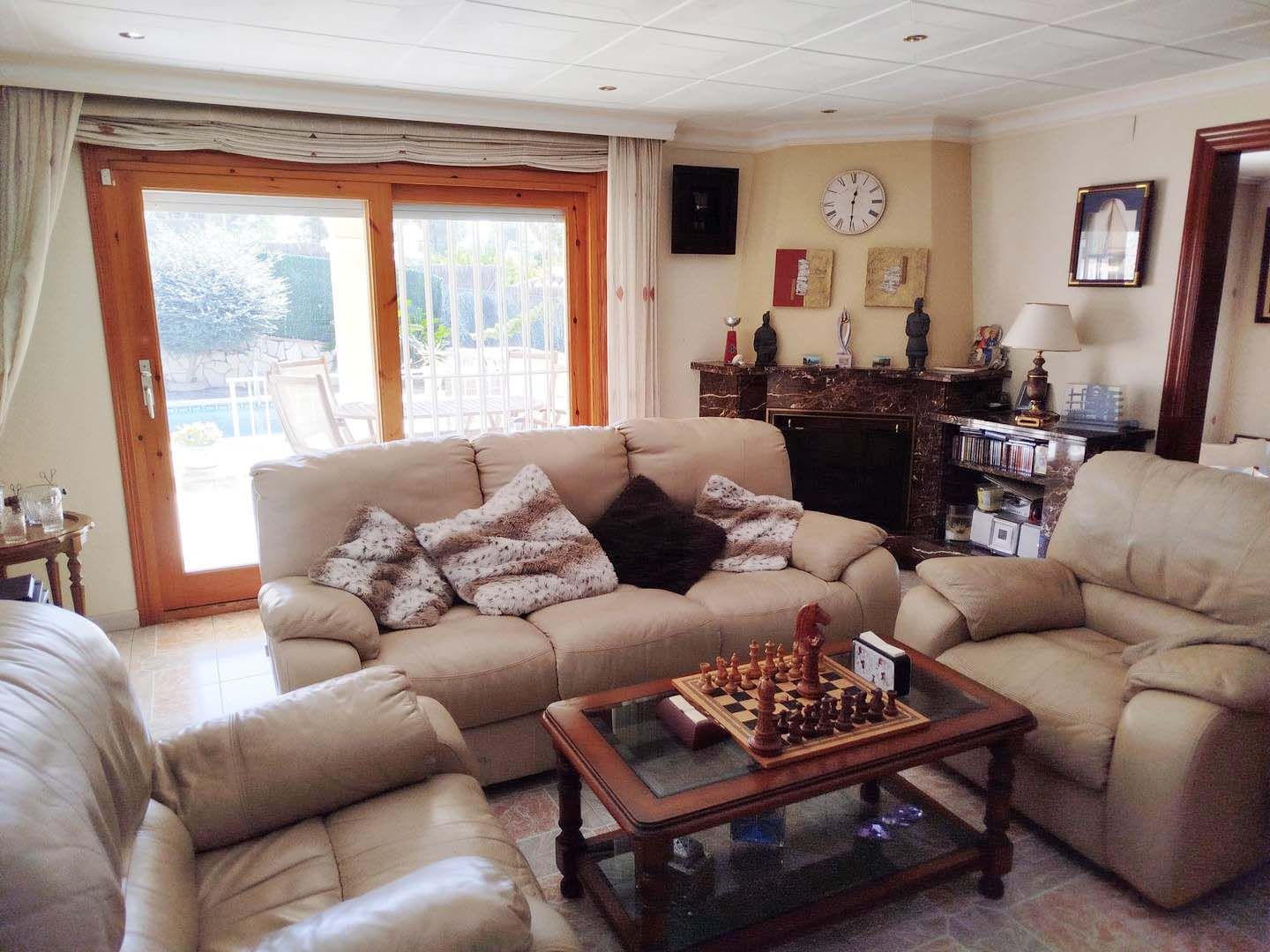 Living room of House or chalet for sale in Lloret de Mar  with Air Conditioner, Heating and Private garden