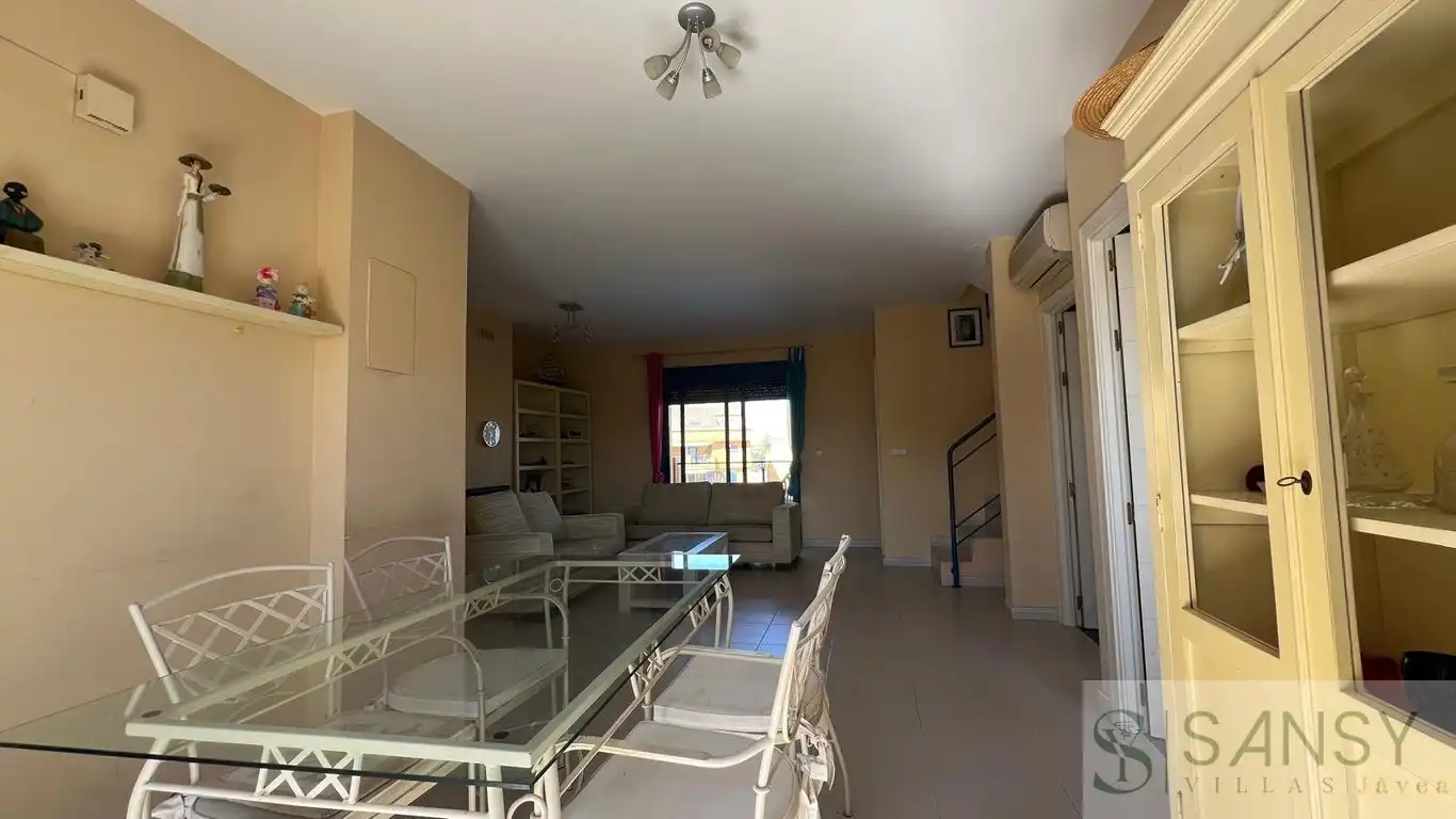 Living room of Attic for sale in Dénia  with Air Conditioner, Storage room and Community pool
