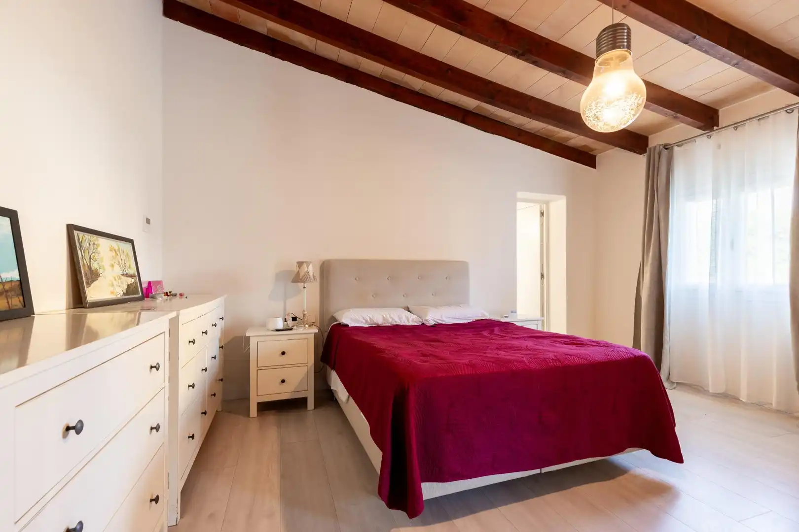 Dormitori de Casa o xalet en venda en  Palma de Mallorca amb Aire condicionat, Jardí privat i Parquet