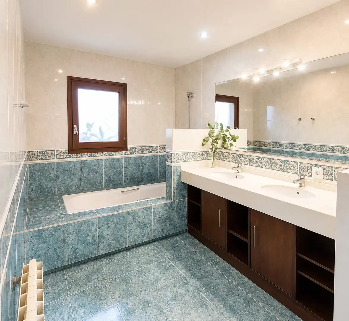 Bathroom of Houses for sale in Sils  with Heating, Private garden and Terrace