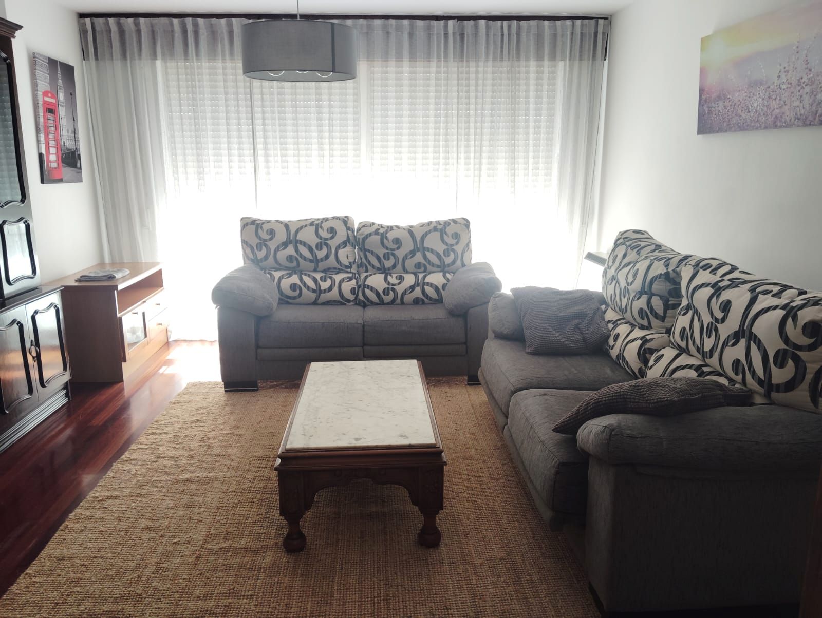 Living room of Flat to rent in Noia  with Heating, Furnished and Oven