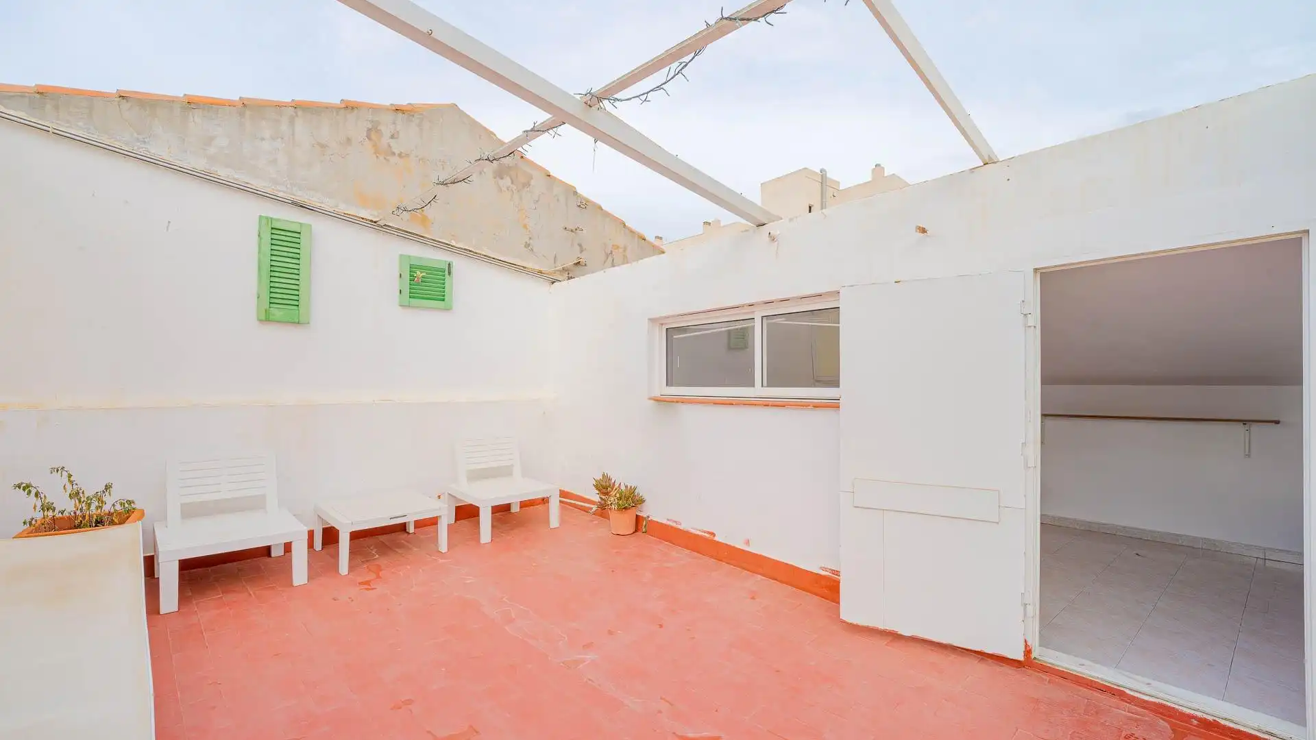 Terraza de Casa adosada en venta en Torrevieja con Jardín privado, Terraza y Amueblado