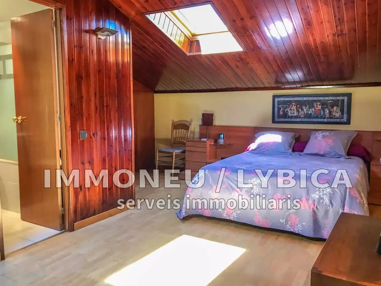 Schlafzimmer von Maisonette zum Verkauf in Puigcerdà mit Heizung, Parkett und Balkon