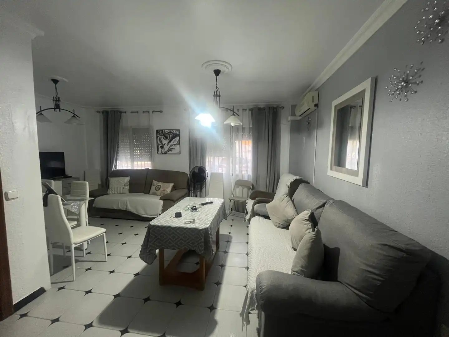 Living room of Flat for sale in Huelva  with Air Conditioner