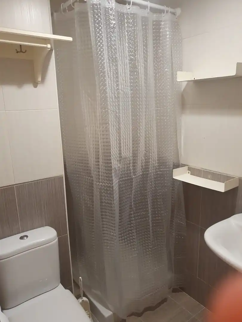 Bathroom of Flat for rent in Roquetas de Mar  with Air Conditioner, Heating and Furnished