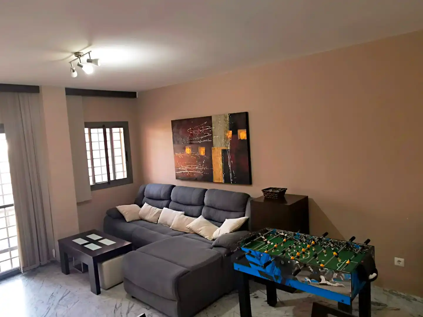 Sala de estar de Casa o chalet en venta en Vélez-Málaga con Aire acondicionado, Terraza y Amueblado
