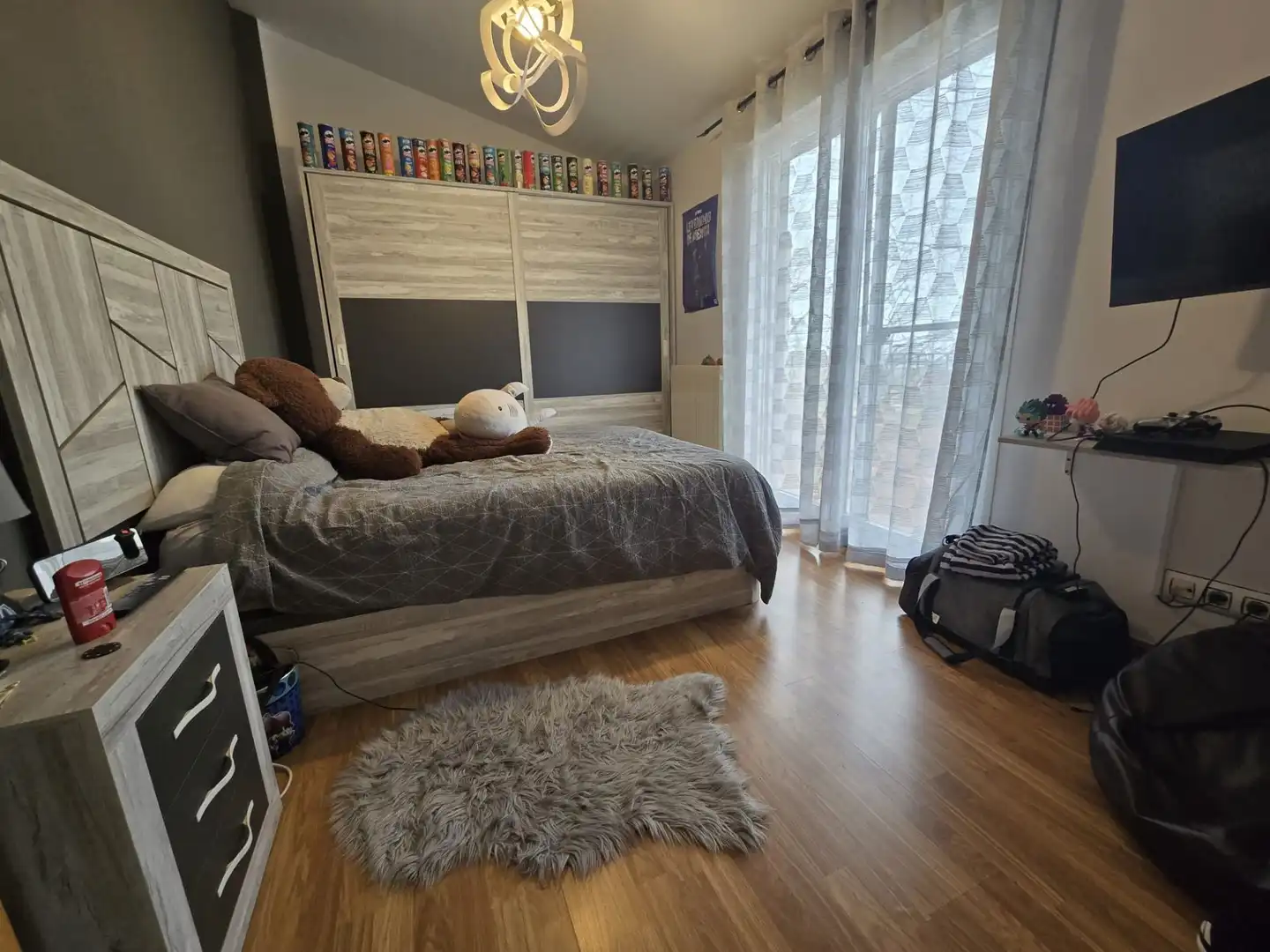 Schlafzimmer von Haus oder Chalet zum Verkauf in Clavijo mit Heizung, Privatgarten und Terrasse