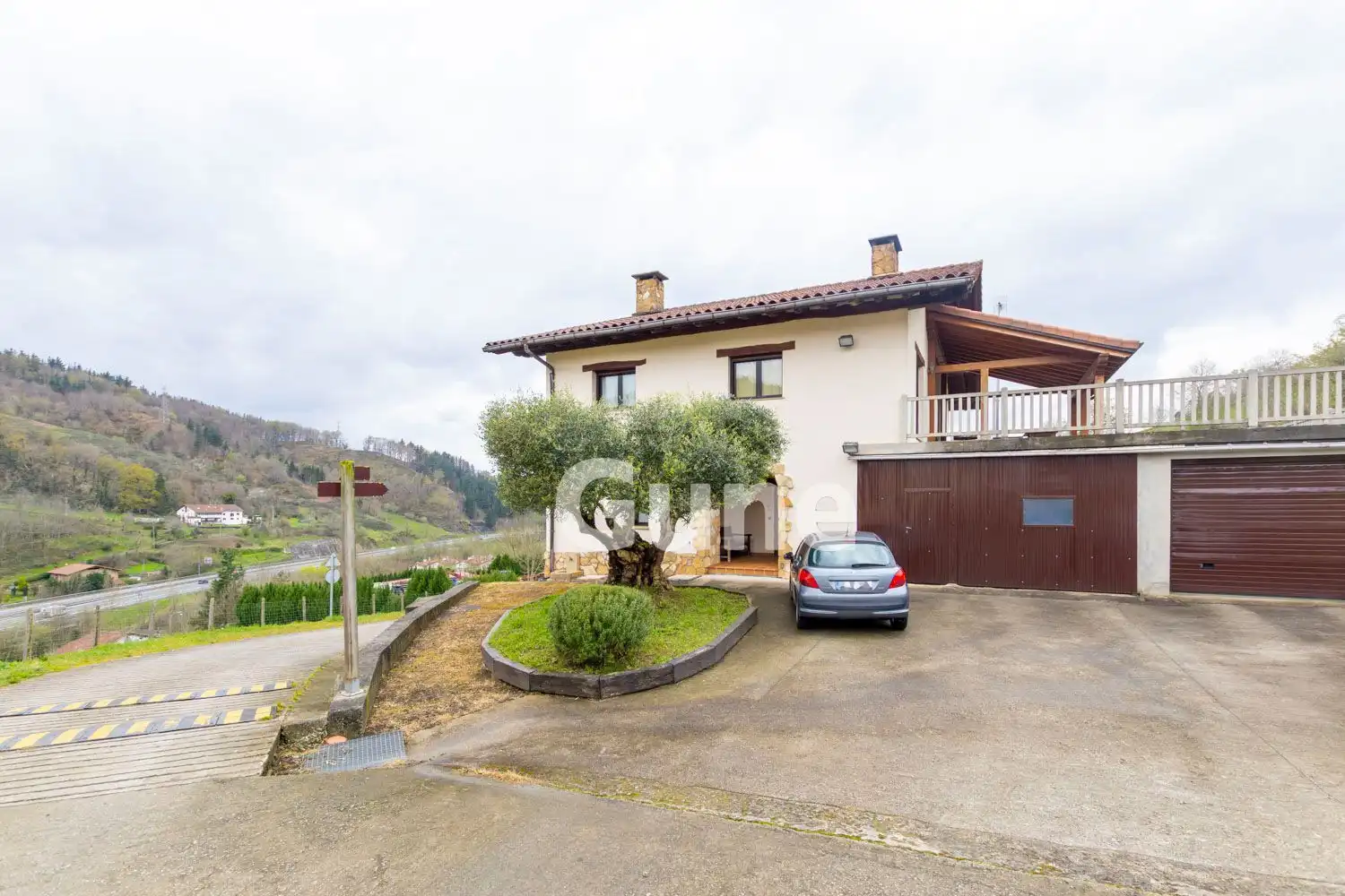Vista exterior de Casa o chalet en venta en Idiazabal con Calefacción, Terraza y Trastero