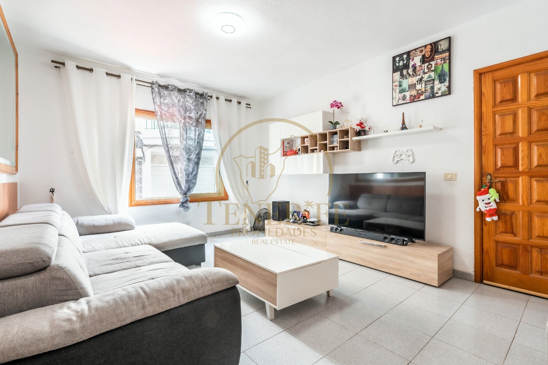 Sala d'estar de Apartament en venda en Guía de Isora amb Traster, Moblat i Forn