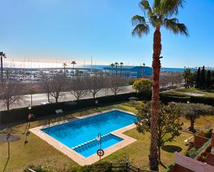 Piscina de Apartament en venda en Sant Andreu de Llavaneres amb Calefacció, Jardí privat i Traster