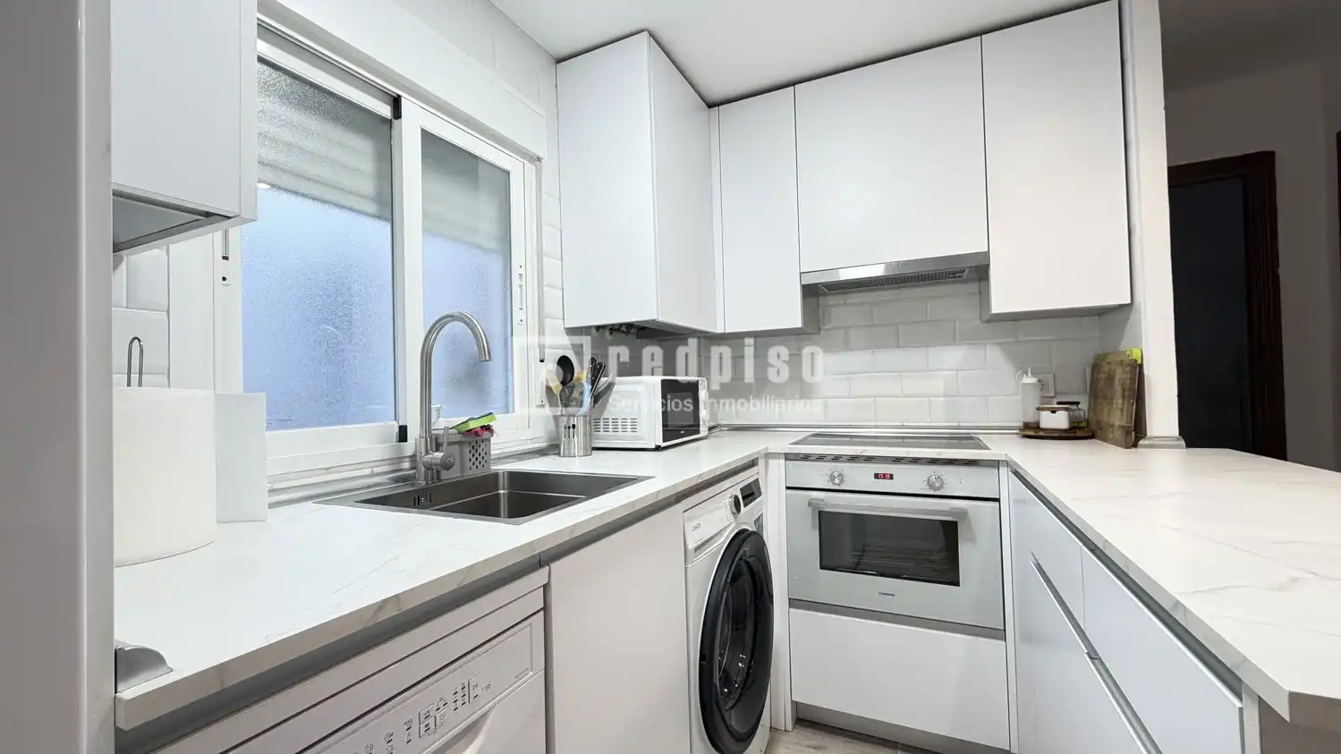 Kitchen of Flat for rent in Leganés  with Air Conditioner, Heating and Terrace