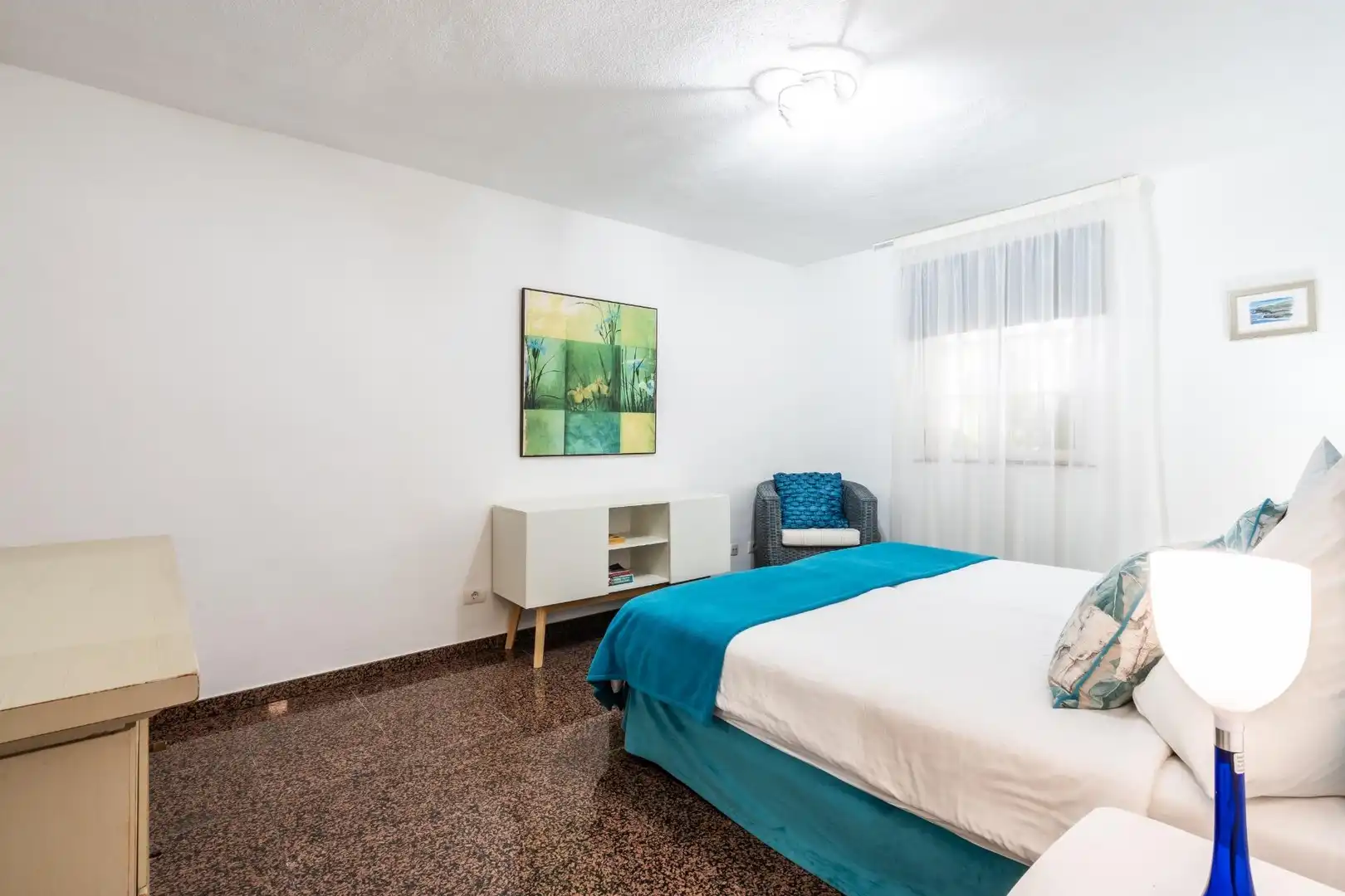 Dormitori de Casa o xalet en venda en Guía de Isora amb Aire condicionat, Jardí privat i Terrassa