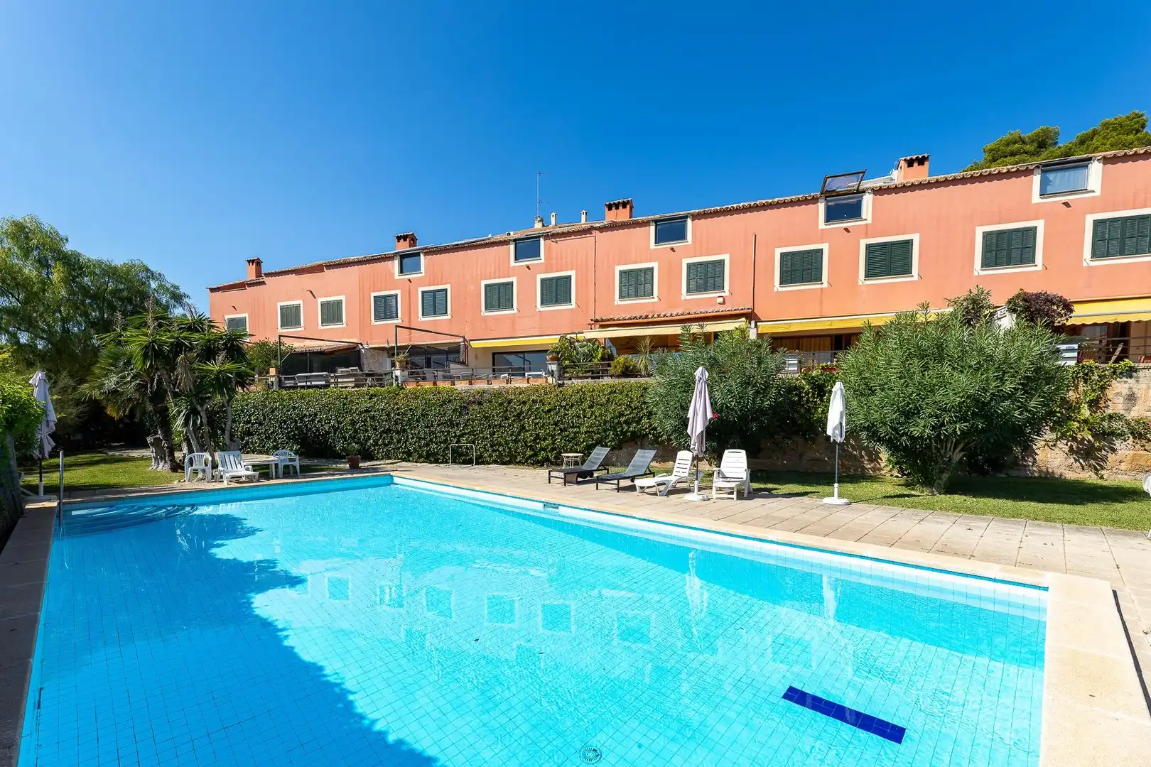 Piscina de Casa o xalet en venda en  Palma de Mallorca amb Jardí privat, Terrassa i Balcó