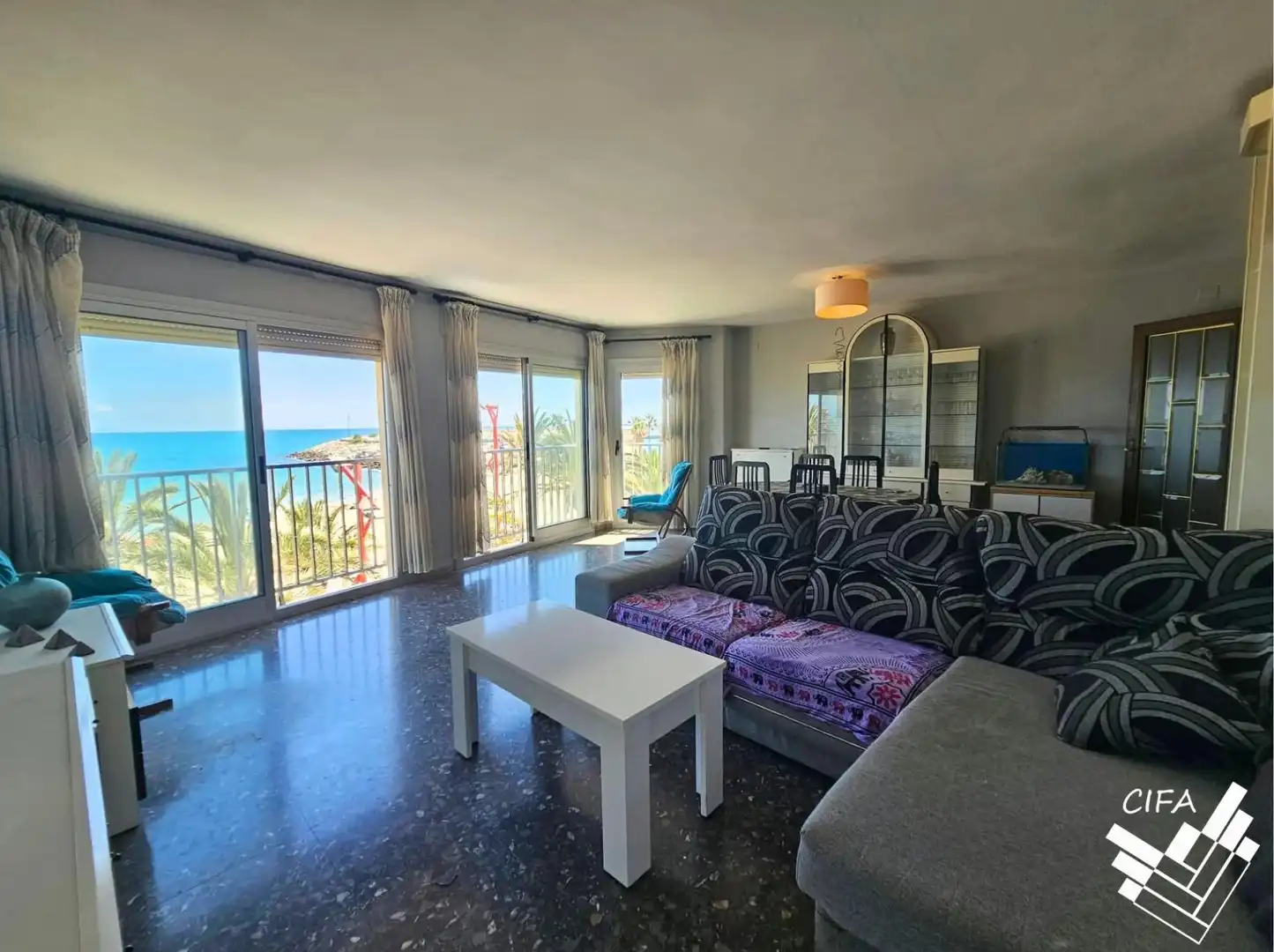 Living room of Flat for sale in Vinaròs  with Furnished