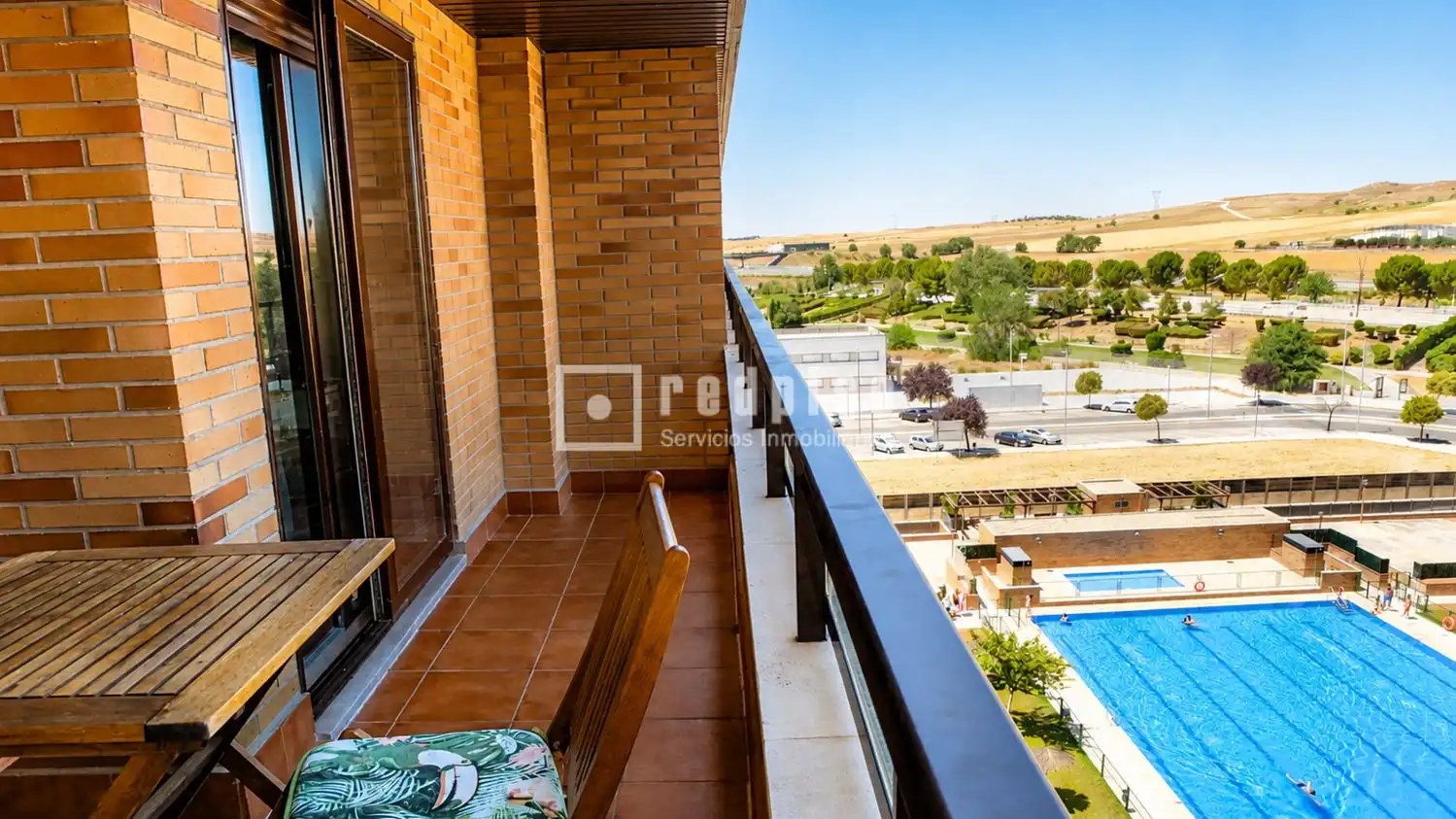 Balcony of Flat for sale in Seseña  with Air Conditioner, Heating and Private garden