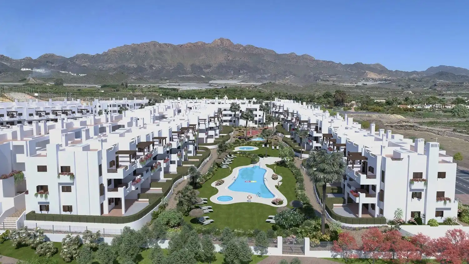 Flat with pool for sale in San Juan de los Terreros, imagen 14