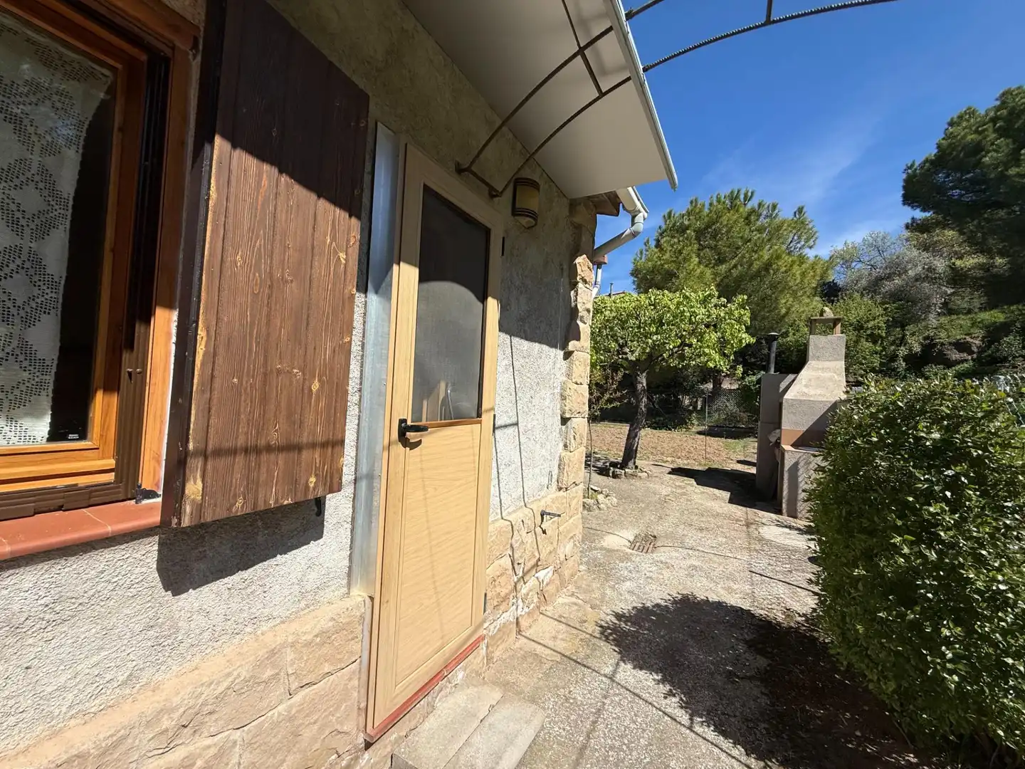 Vista exterior de Casa o chalet en venta en Talamanca con Calefacción, Jardín privado y Terraza