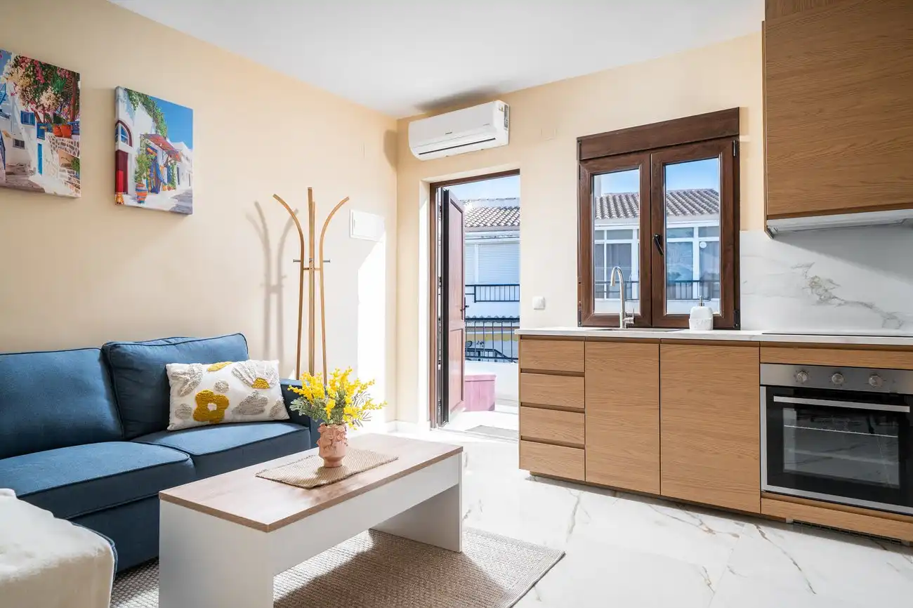 Terraza de Apartamento en venta en Torrevieja con Aire acondicionado, Piscina y Amueblado