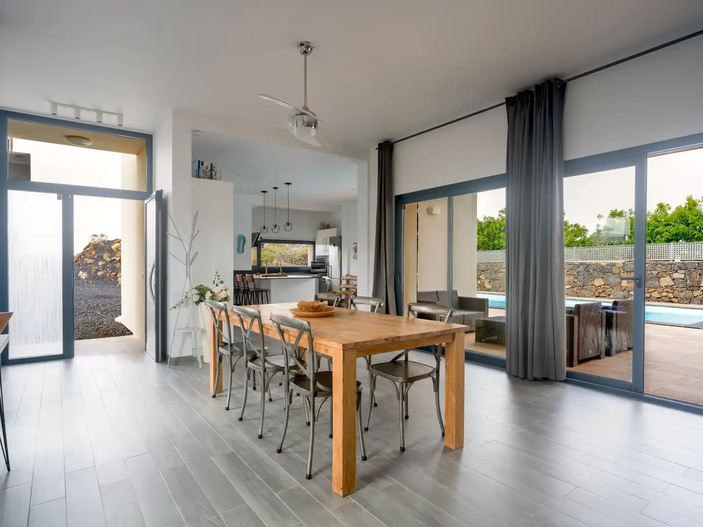 Comedor de Casa o chalet en venta en La Oliva con Jardín privado, Terraza y Trastero