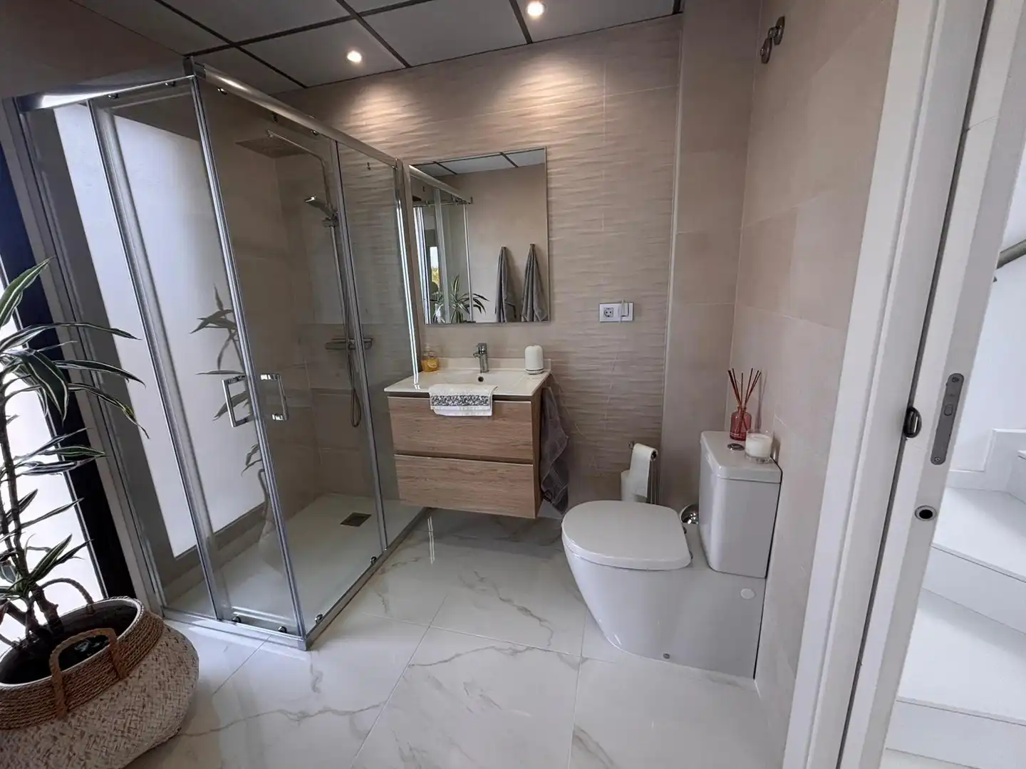 Bathroom of Houses for sale in Torre-Pacheco  with Air Conditioner, Heating and Private garden