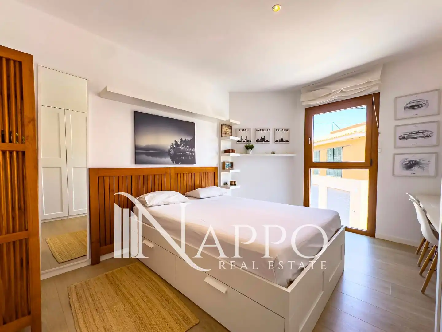 Bedroom of Houses for rent in Marratxí  with Air Conditioner, Heating and Terrace