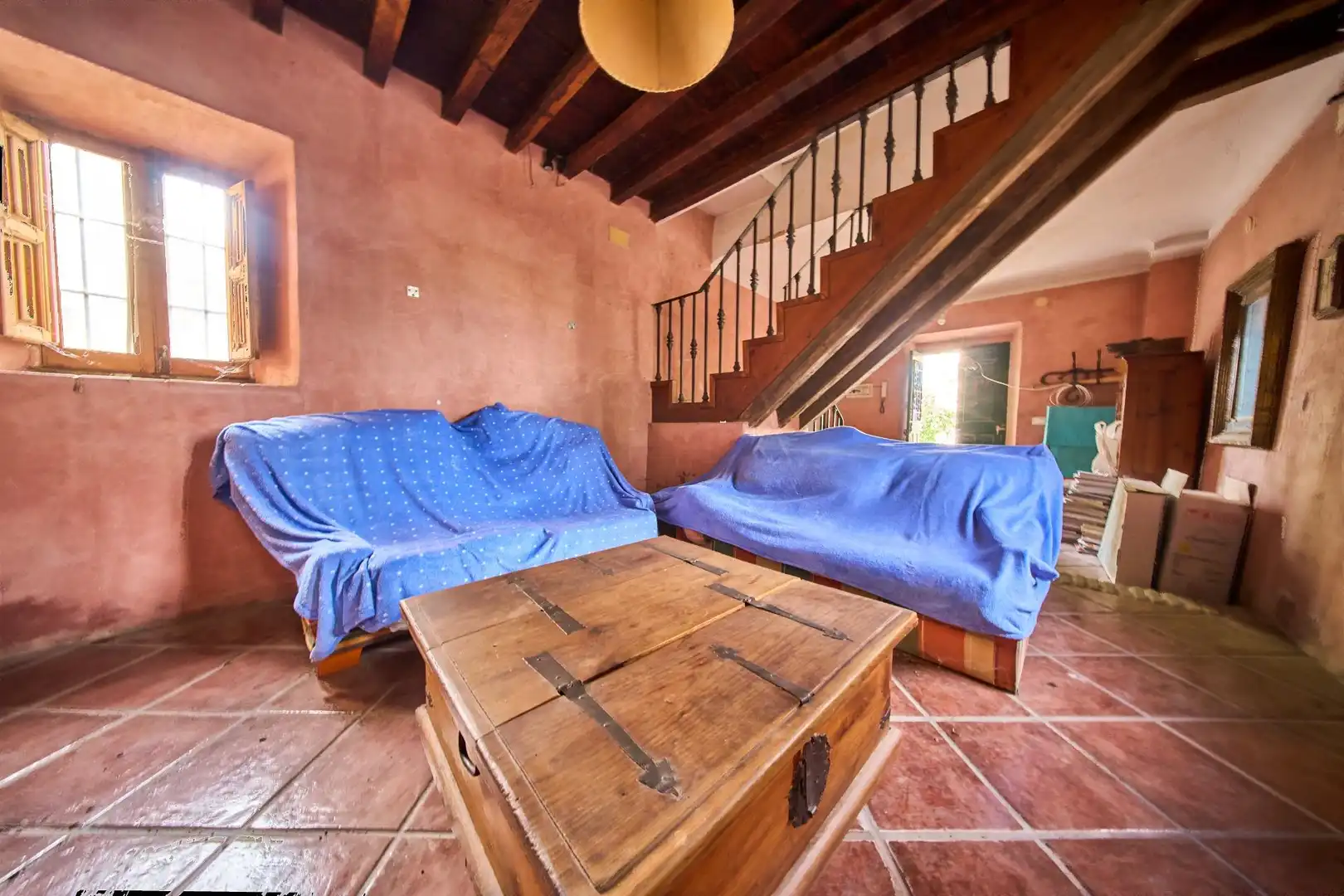 Sala de estar de Casa o chalet en venta en Granada con Jardín privado, Terraza y Piscina
