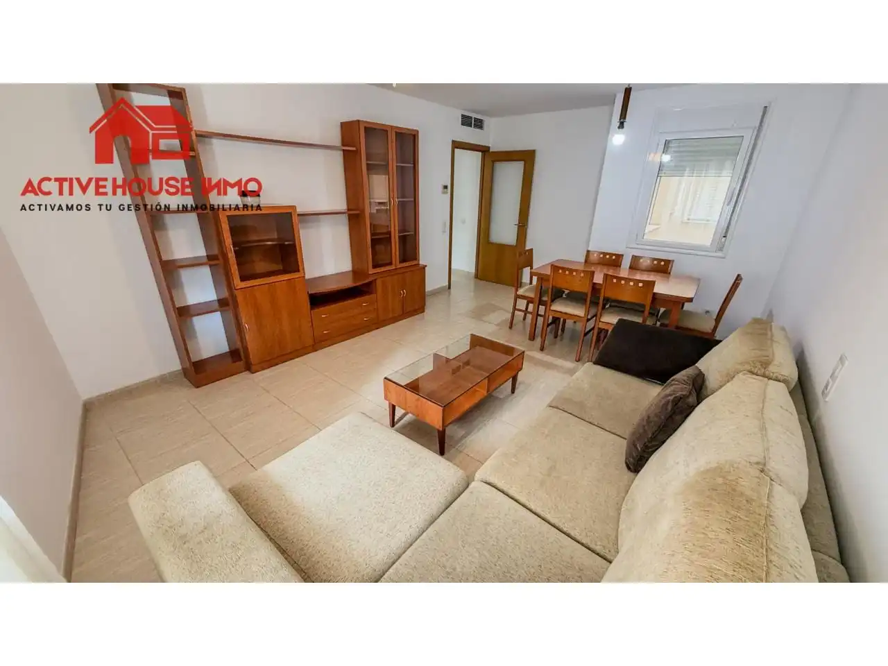 Wohnzimmer von Wohnung zum Verkauf in La Ràpita mit Klimaanlage, Heizung und Abstellraum