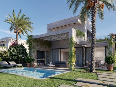 Villa di nuova costruzione con giardino in vendita a AL-8104 s/n