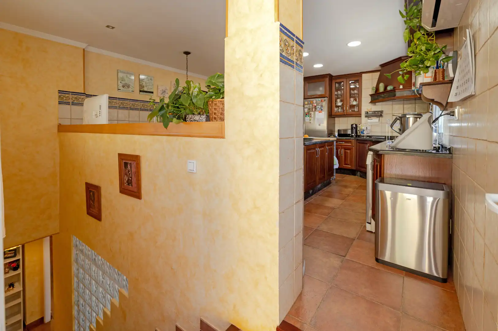 Kitchen of Houses for sale in Málaga  with Air Conditioner, Heating and Private garden