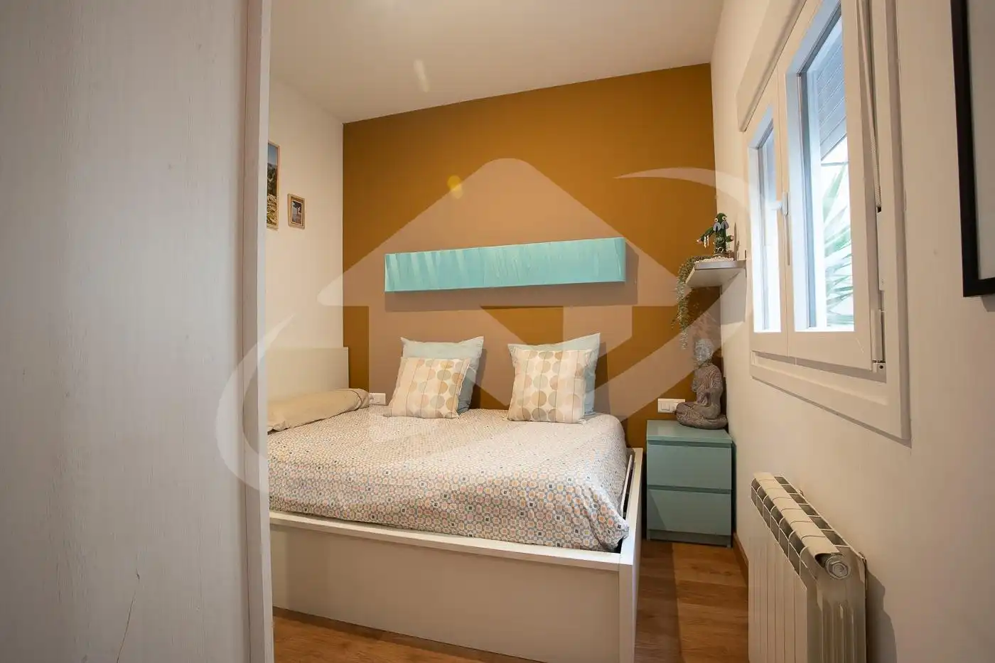 Bedroom of Flat for sale in Sabadell  with Heating, Parquet flooring and Terrace