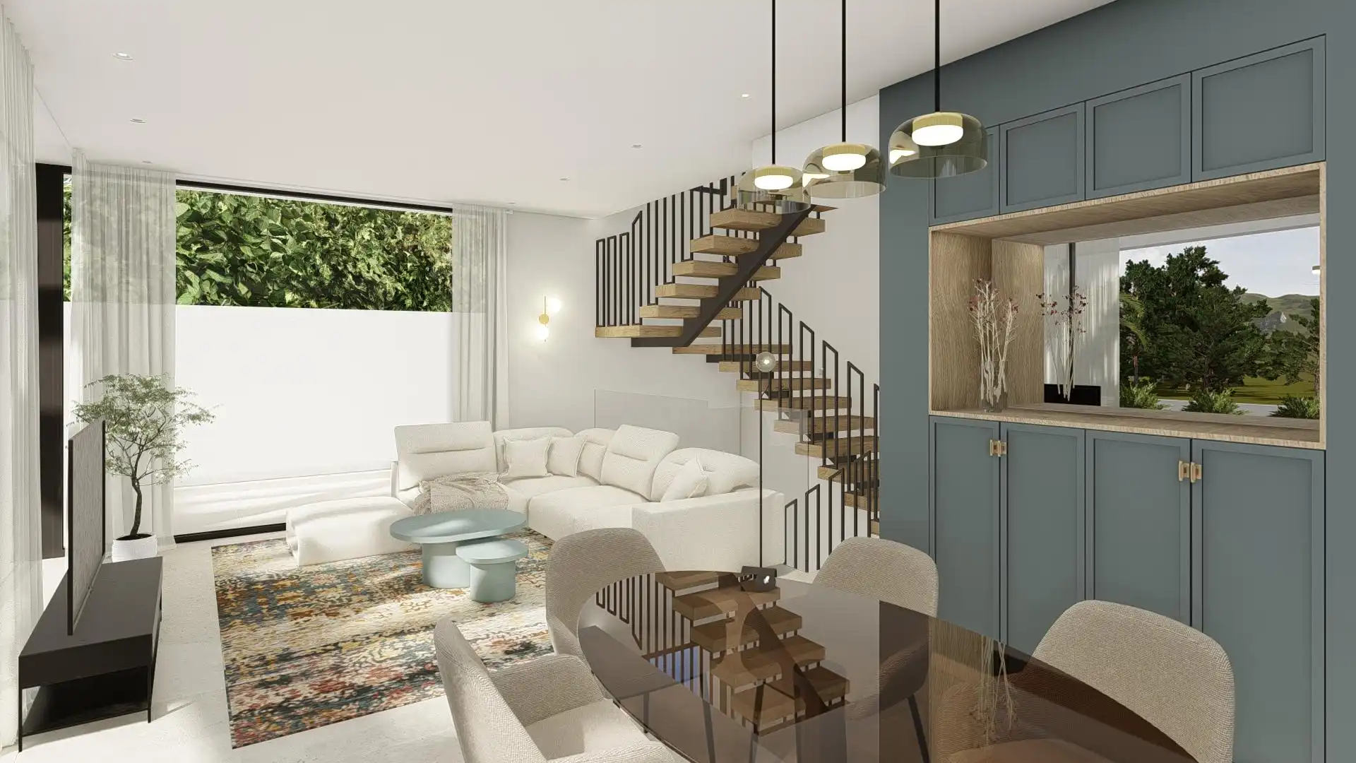 Living room of Houses for sale in Polop