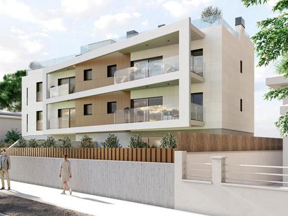 Exterior view of Planta baja for sale in Castelldefels  with Air Conditioner, Private garden and Community pool