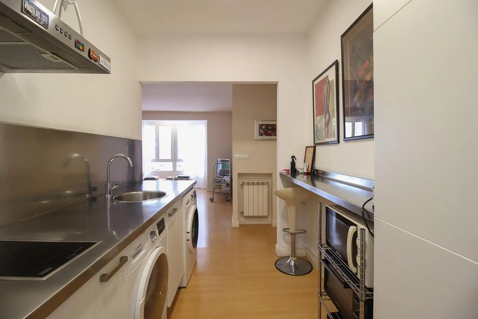 Cocina de Piso en venta en Santander con Calefacción, Parquet y Amueblado
