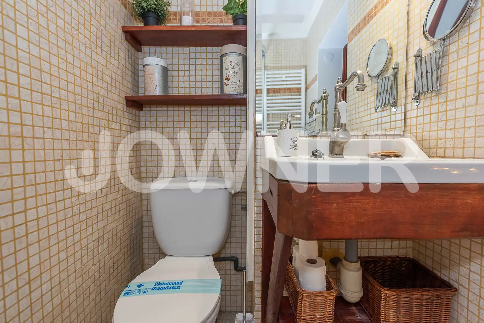 Bathroom of Flat for rent in Madrid  with Air Conditioner, Heating and Furnished