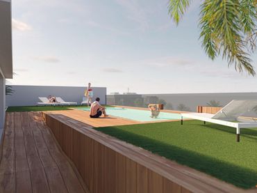 Apartamento con piscina en venta en Lo Pagán