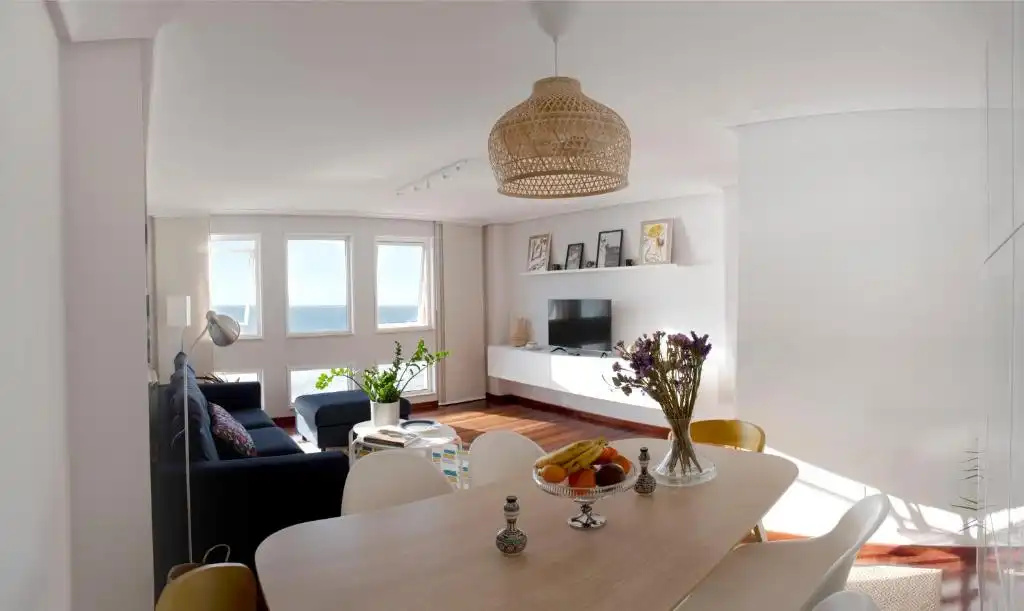 Sala de estar de Piso de alquiler en Monte Alto - Zalaeta - Atocha