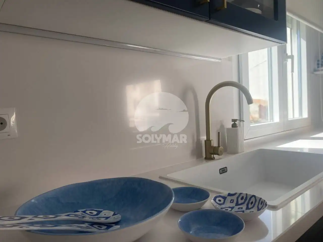 Kitchen of Flat for rent in Vélez-Málaga  with Air Conditioner, Furnished and Balcony