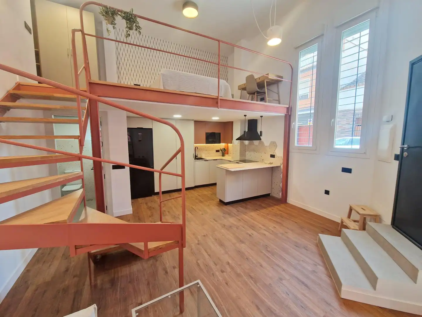 Bedroom of Apartments for rent in Málaga  with Air Conditioner and Heating