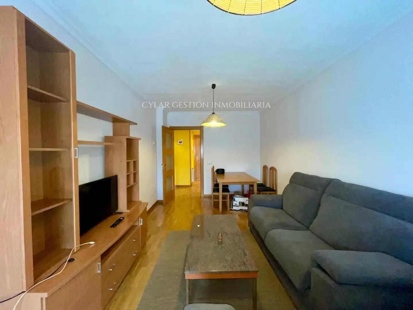 Sala d'estar de Pis de lloguer en Salamanca Capital amb Calefacció, Parquet i Terrassa